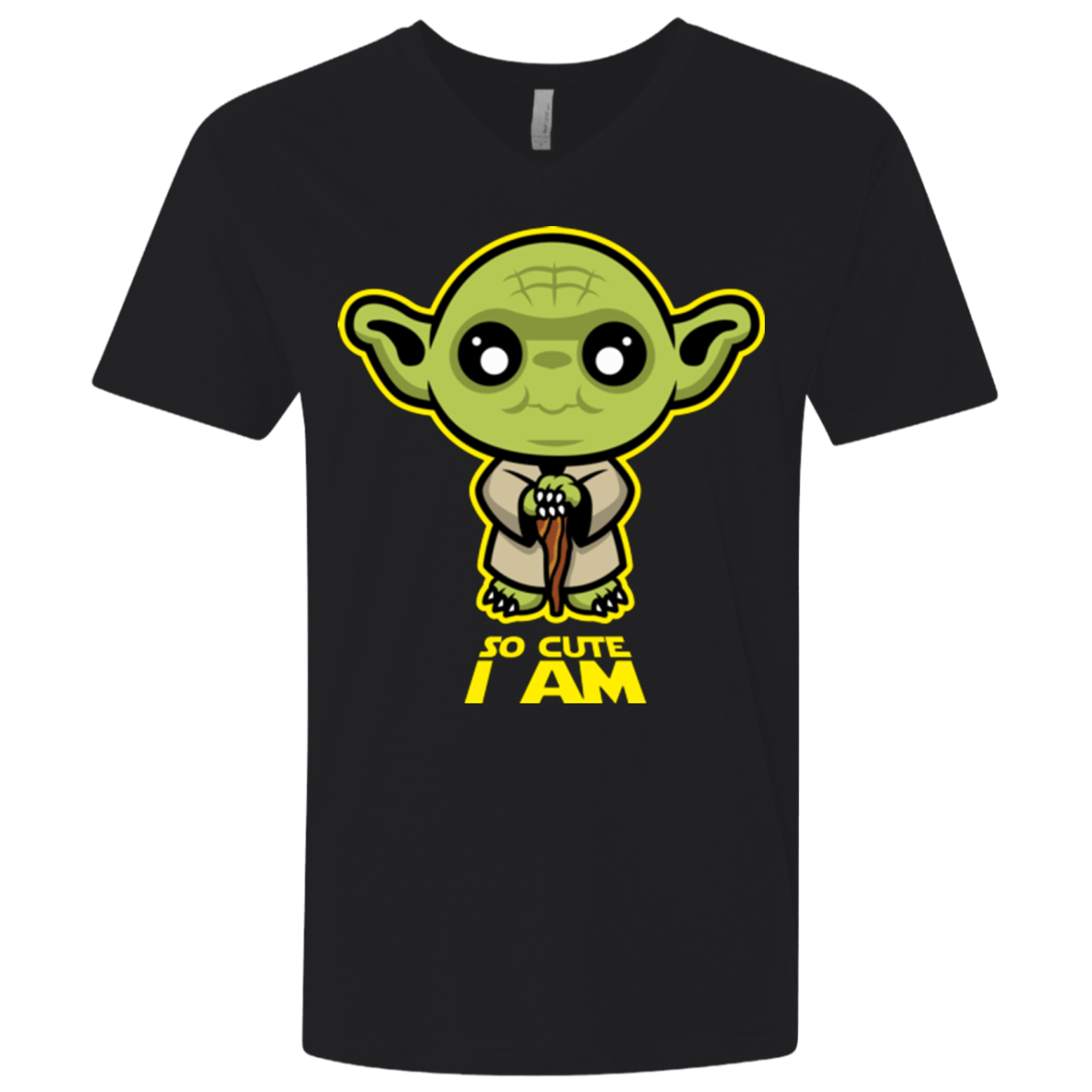 T-Shirts Black / X-Small So Cute I Am Men's Premium V-Neck