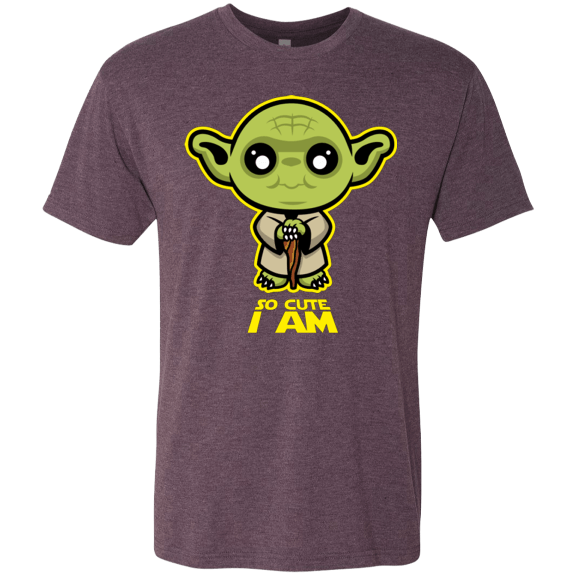T-Shirts Vintage Purple / Small So Cute I Am Men's Triblend T-Shirt