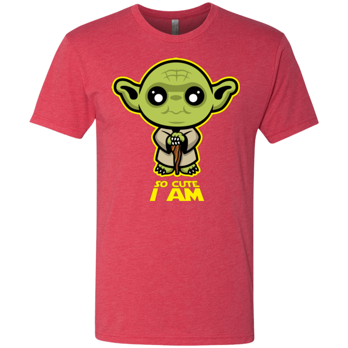 T-Shirts Vintage Red / Small So Cute I Am Men's Triblend T-Shirt