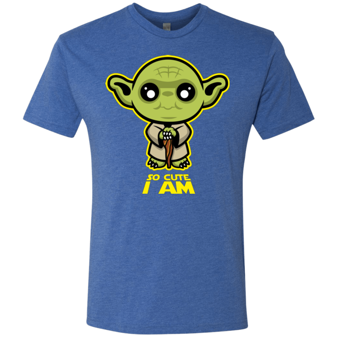 T-Shirts Vintage Royal / Small So Cute I Am Men's Triblend T-Shirt