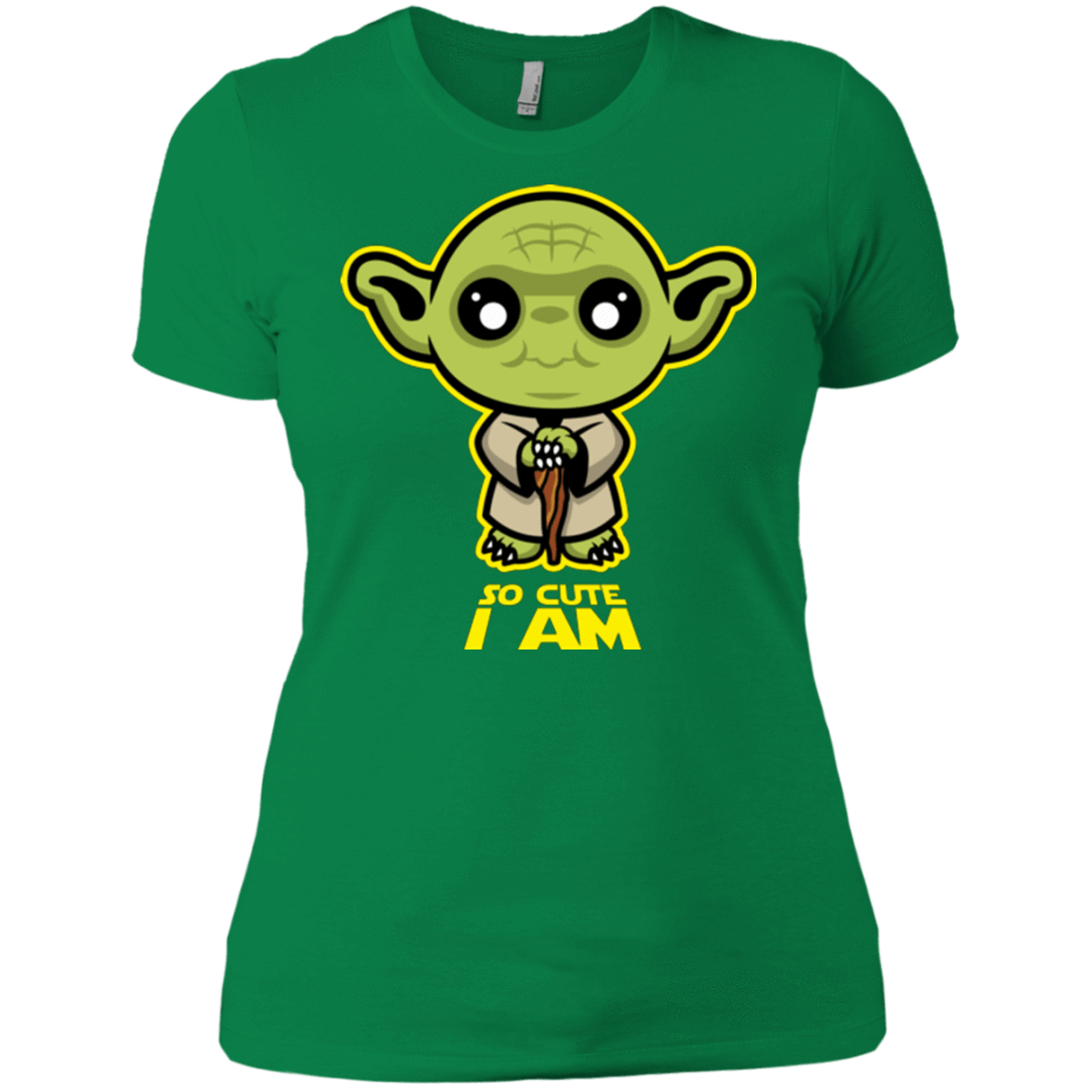 T-Shirts Kelly Green / X-Small So Cute I Am Women's Premium T-Shirt