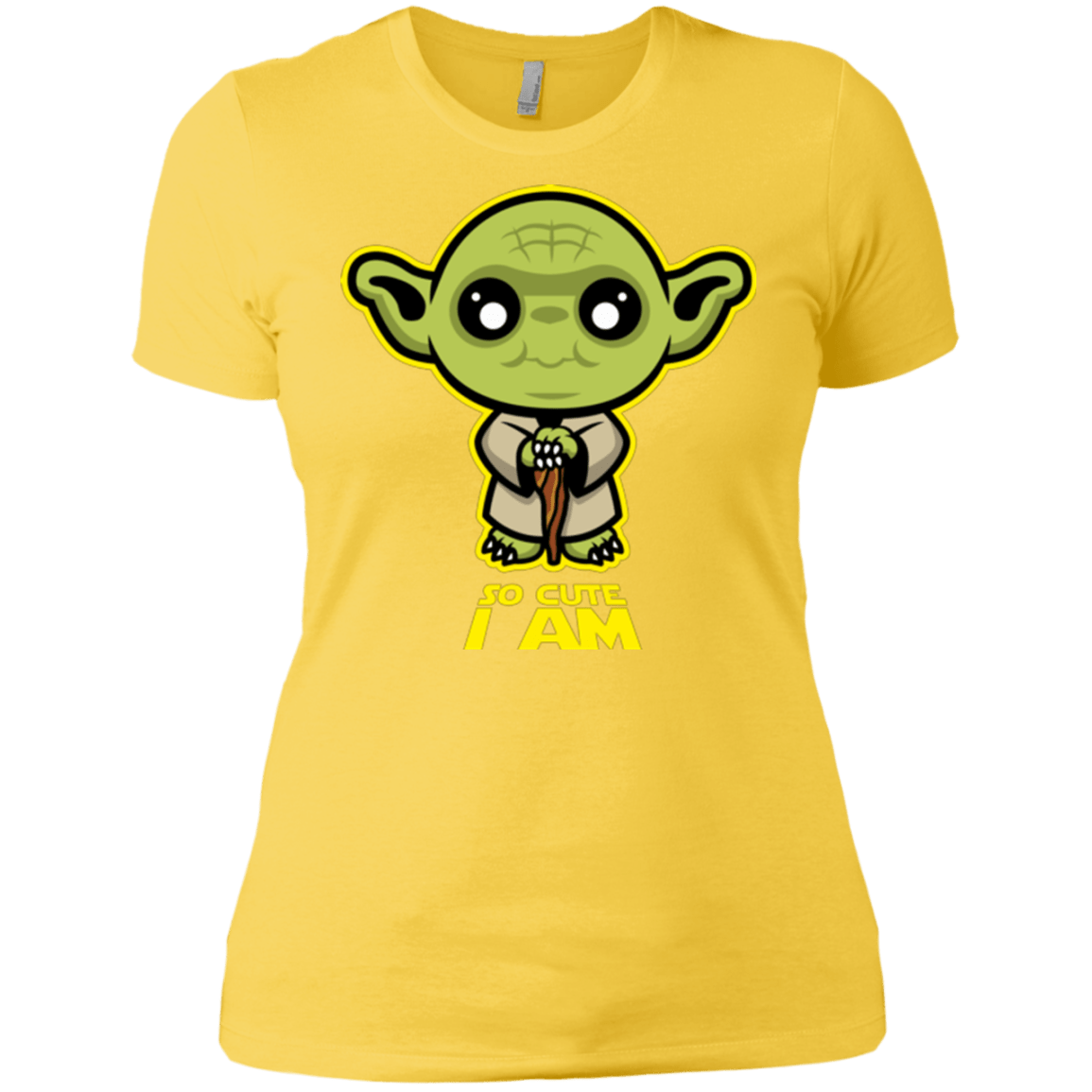 T-Shirts Vibrant Yellow / X-Small So Cute I Am Women's Premium T-Shirt