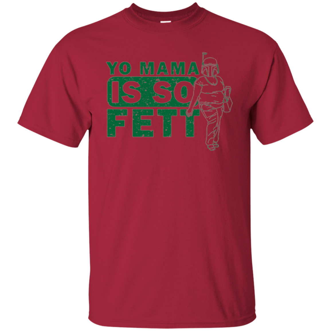 T-Shirts Cardinal / Small So Fett T-Shirt