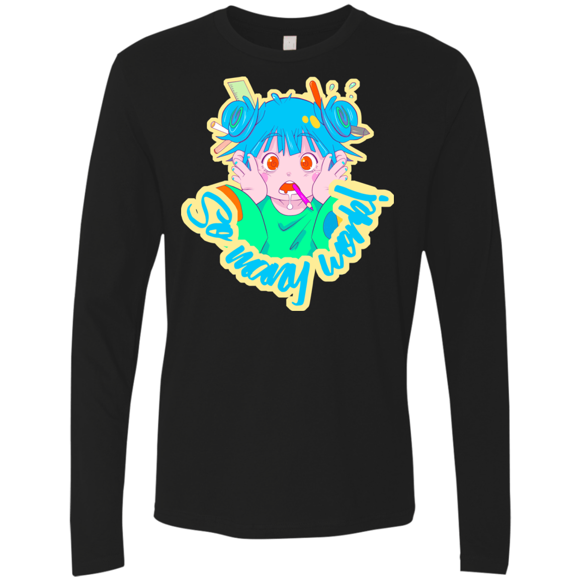 So many work! Men's Premium Long Sleeve