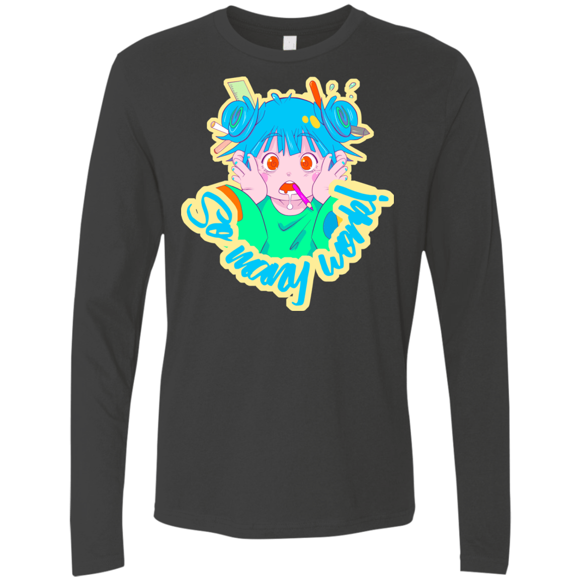 So many work! Men's Premium Long Sleeve