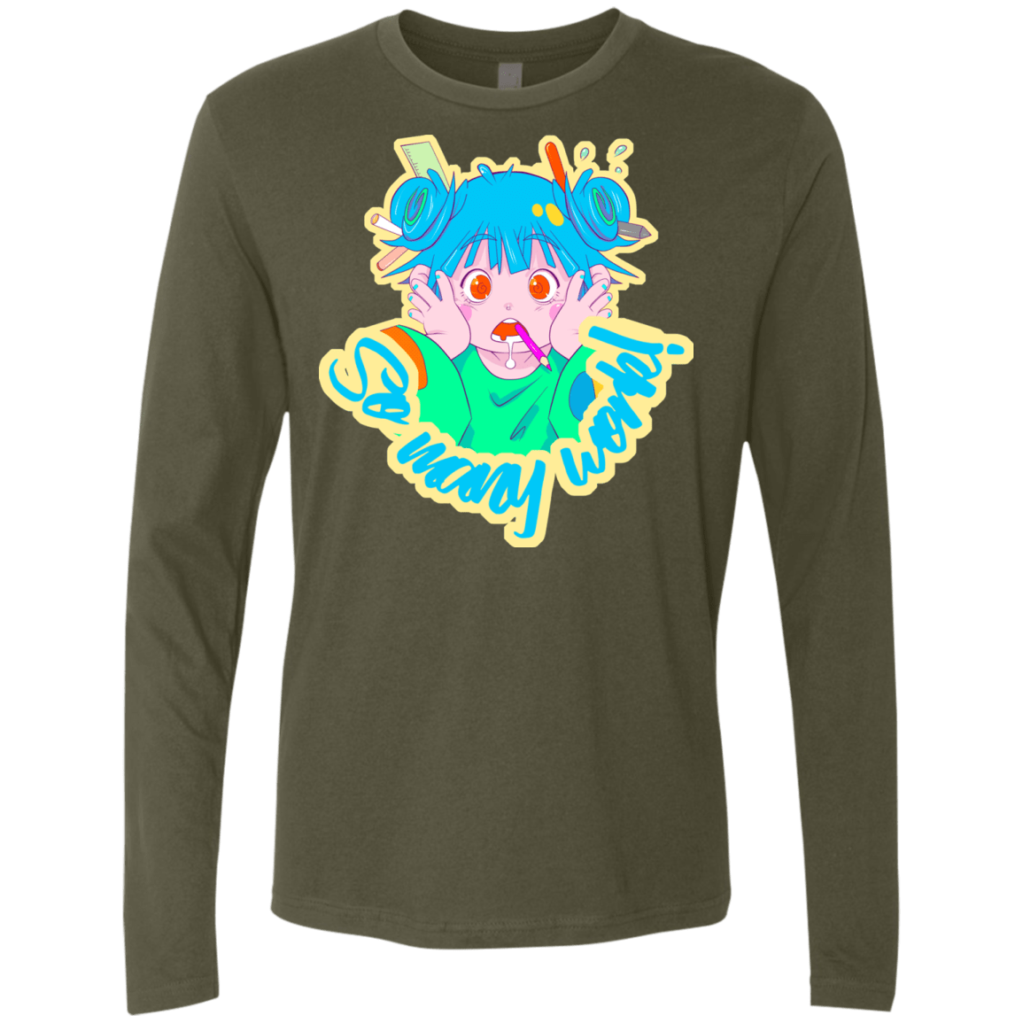 So many work! Men's Premium Long Sleeve