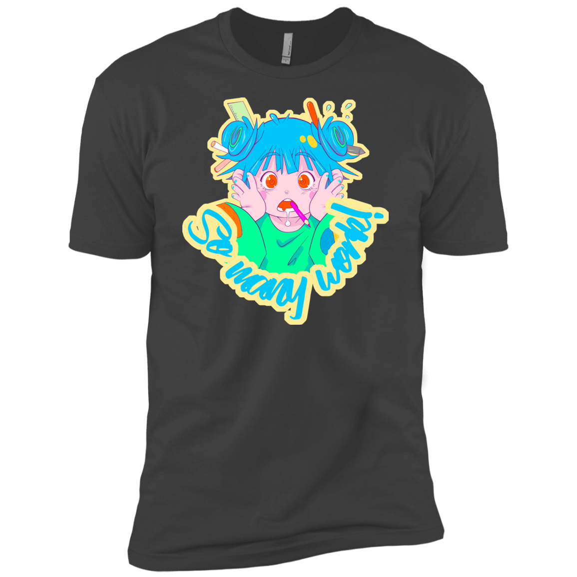 So many work! Men's Premium T-Shirt