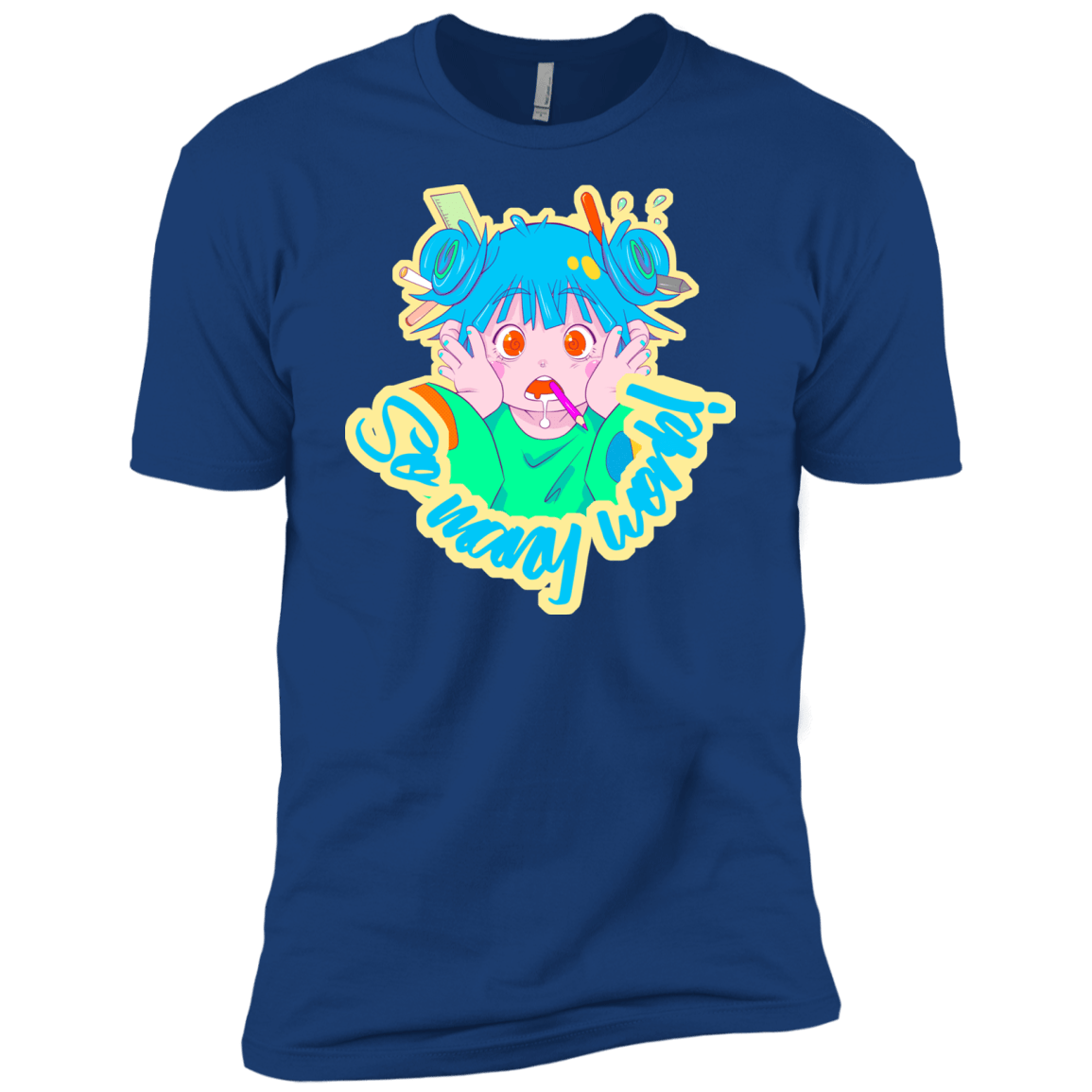 So many work! Men's Premium T-Shirt