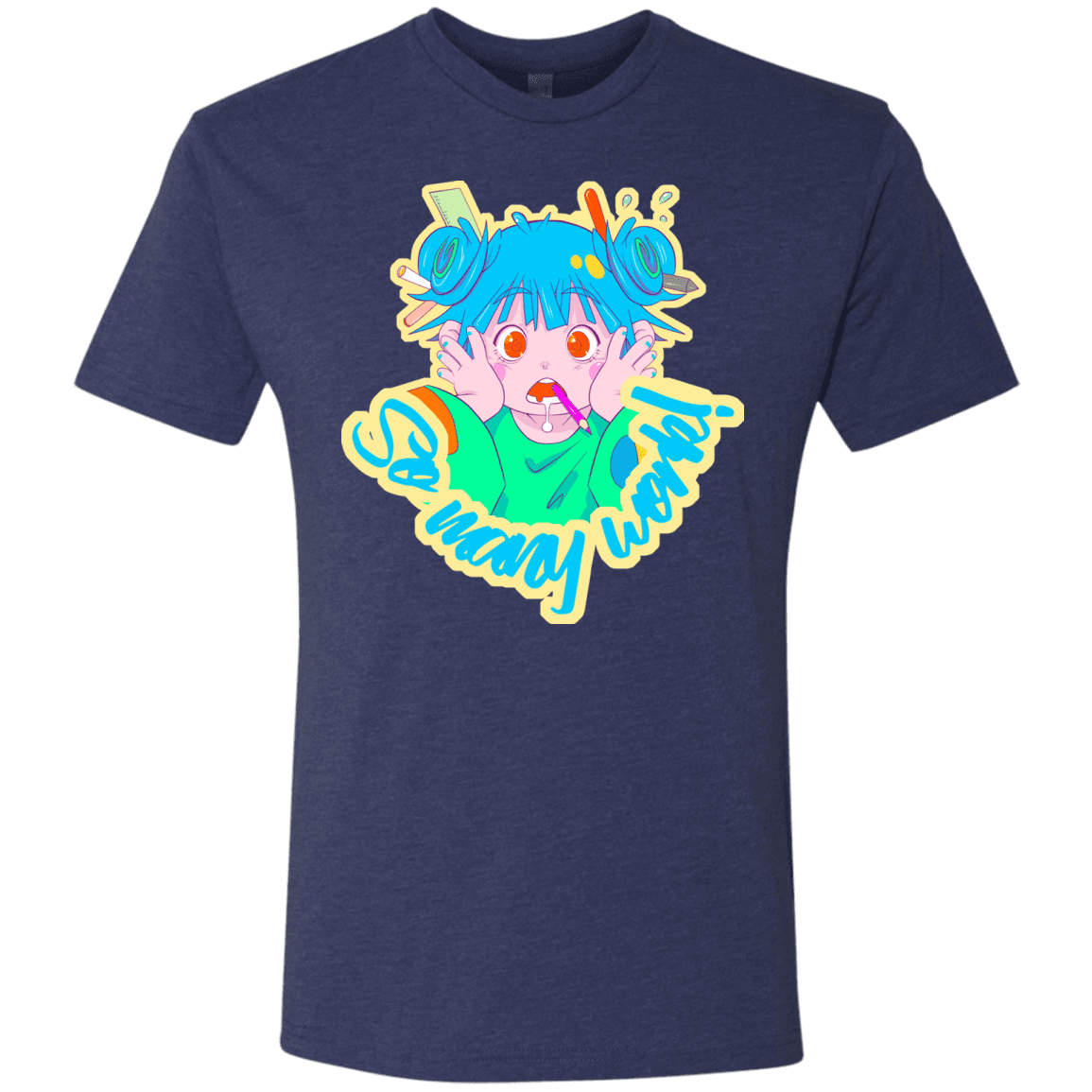 T-Shirts Vintage Navy / S So many work! Men's Triblend T-Shirt