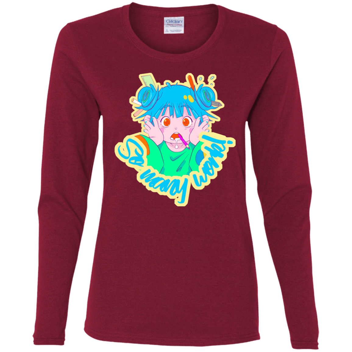 T-Shirts Cardinal / S So many work! Women's Long Sleeve T-Shirt