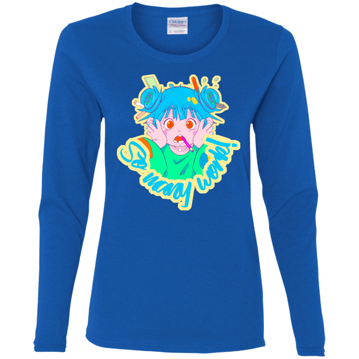 T-Shirts Royal / S So many work! Women's Long Sleeve T-Shirt