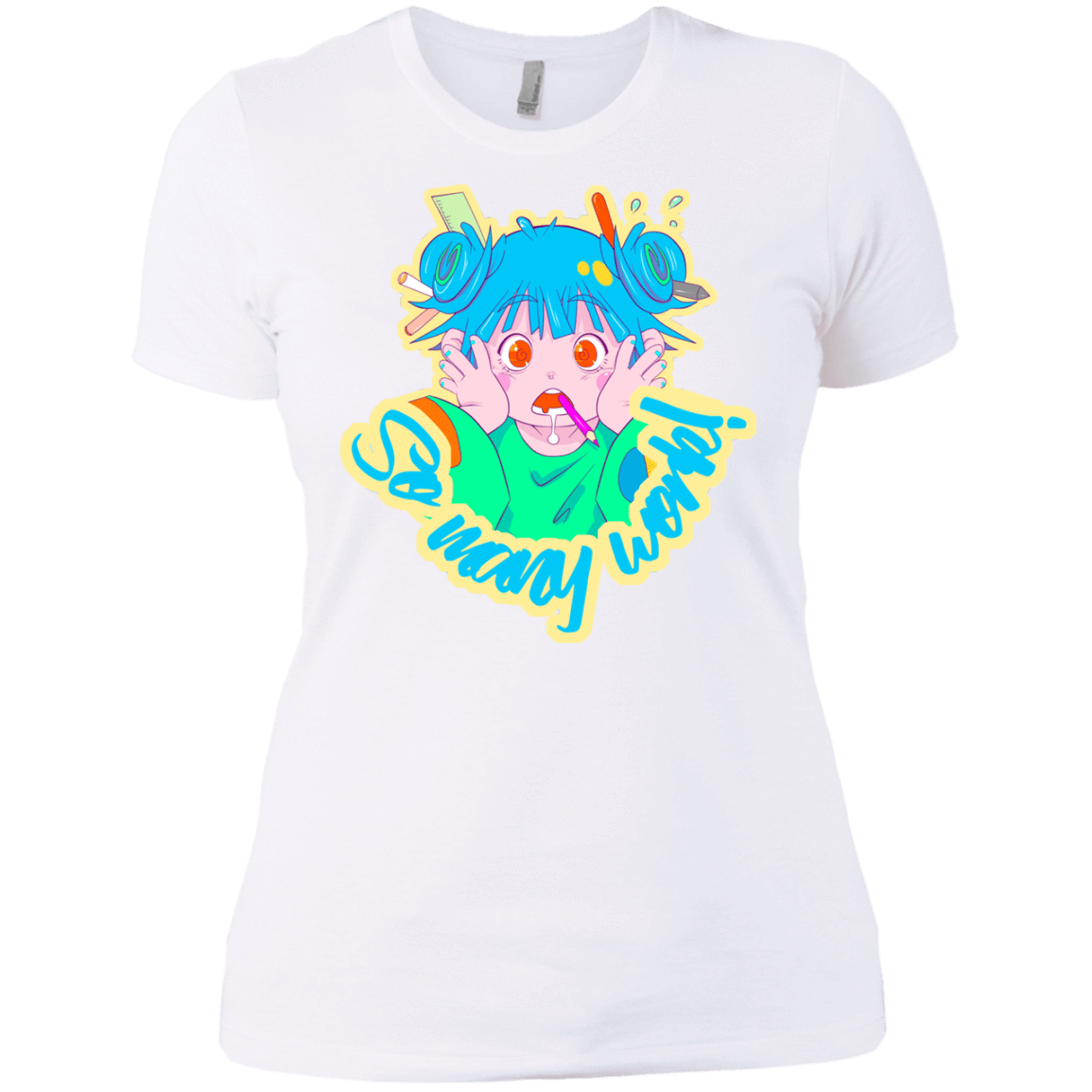 T-Shirts White / X-Small So many work! Women's Premium T-Shirt
