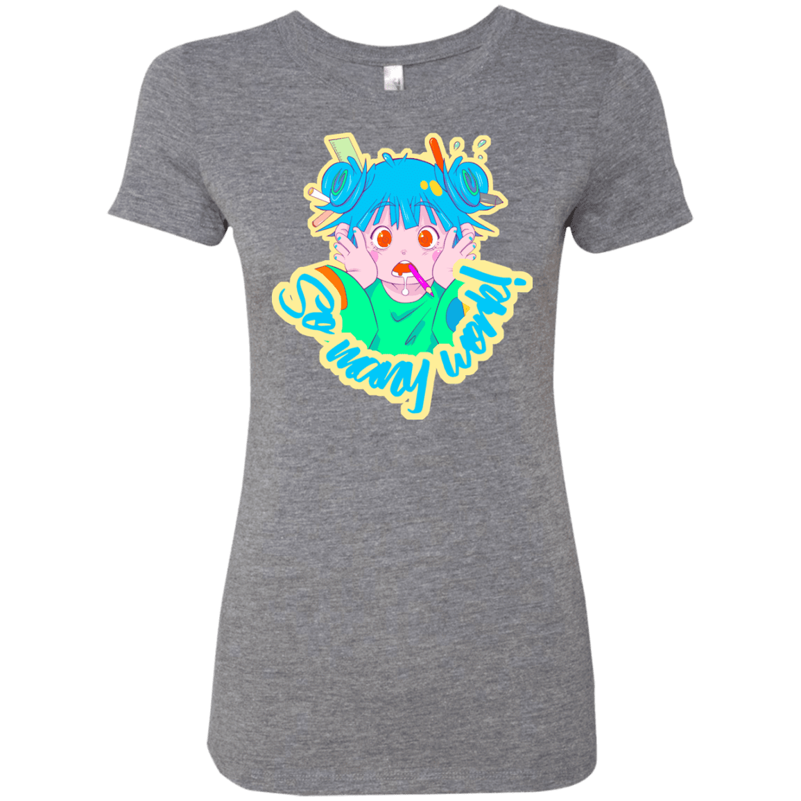 T-Shirts Premium Heather / S So many work! Women's Triblend T-Shirt
