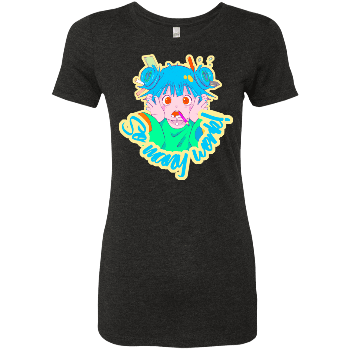 T-Shirts Vintage Black / S So many work! Women's Triblend T-Shirt