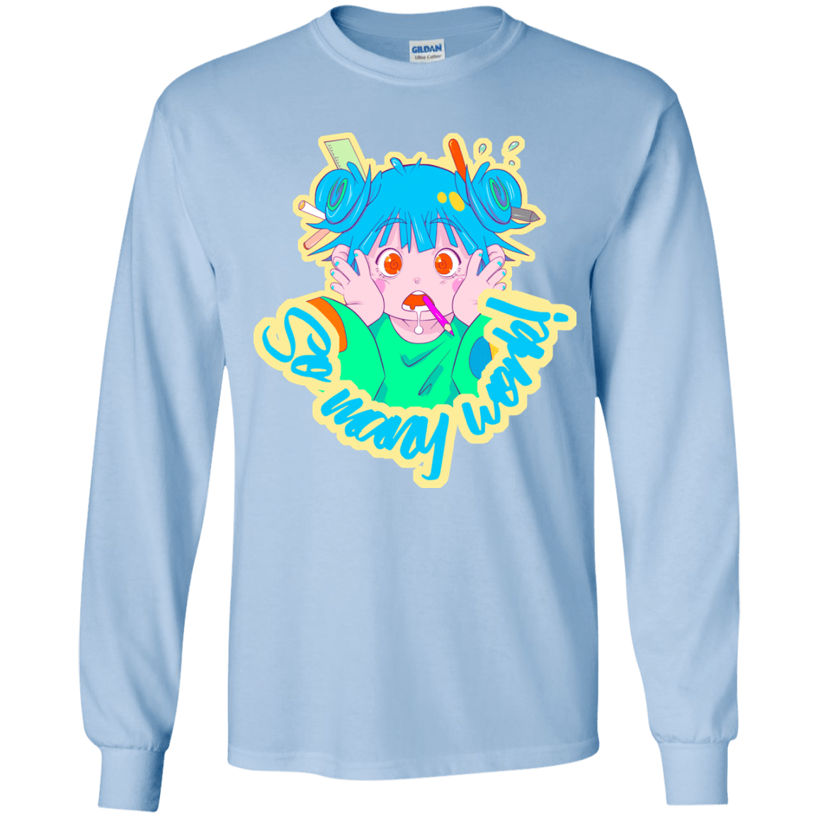 So many work! Youth Long Sleeve T-Shirt