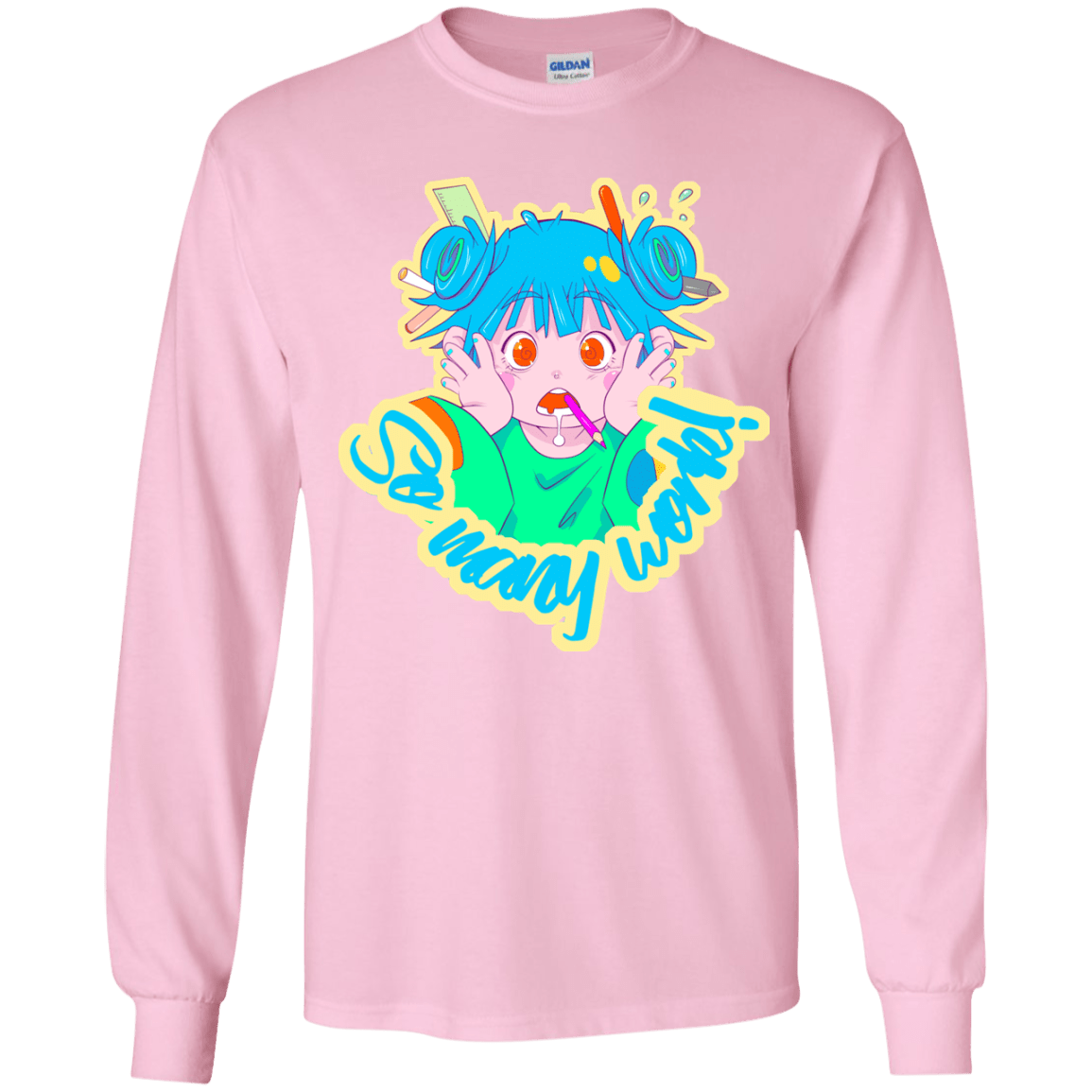 So many work! Youth Long Sleeve T-Shirt