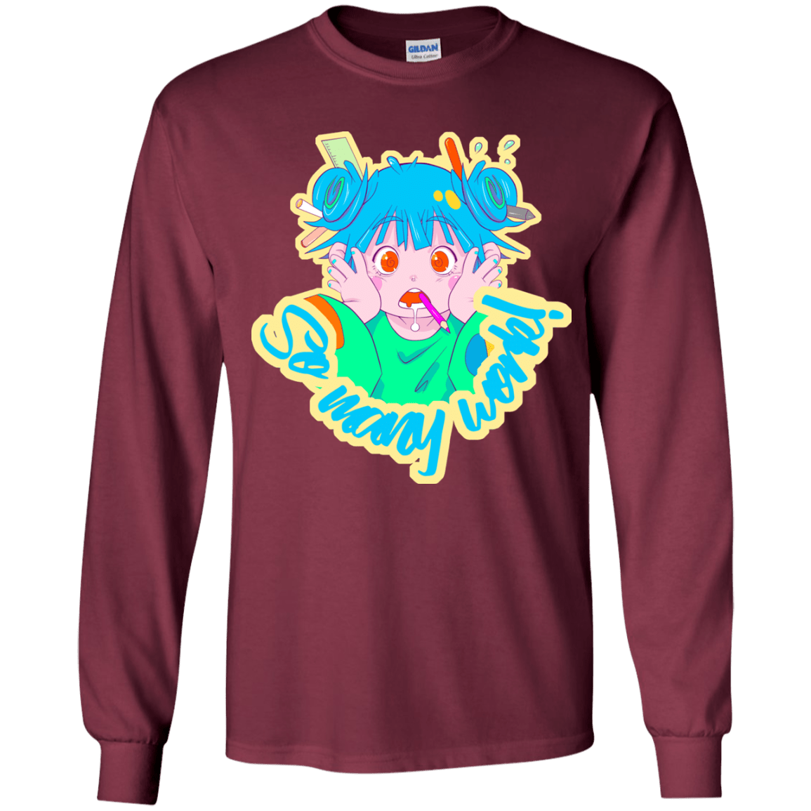 So many work! Youth Long Sleeve T-Shirt