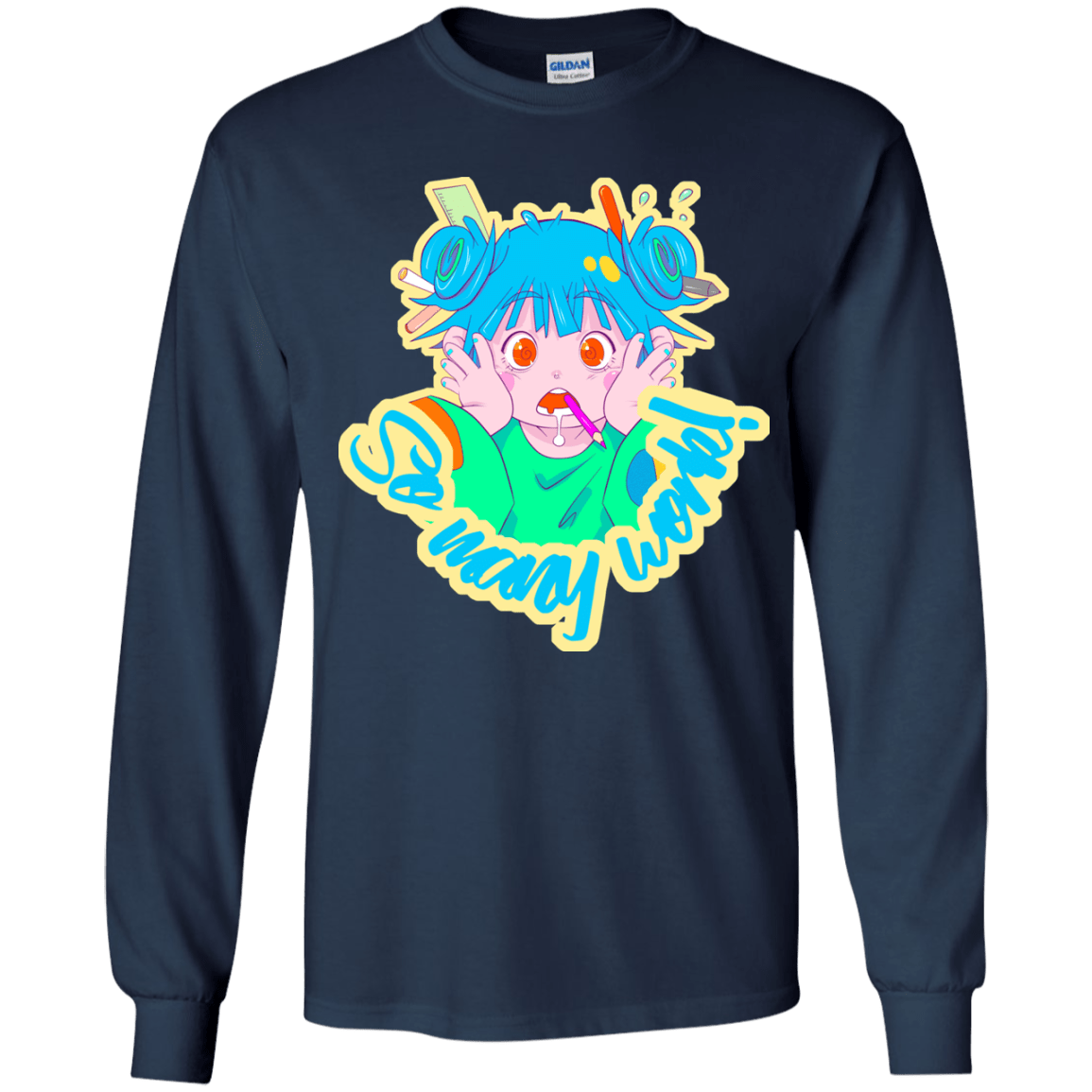 So many work! Youth Long Sleeve T-Shirt