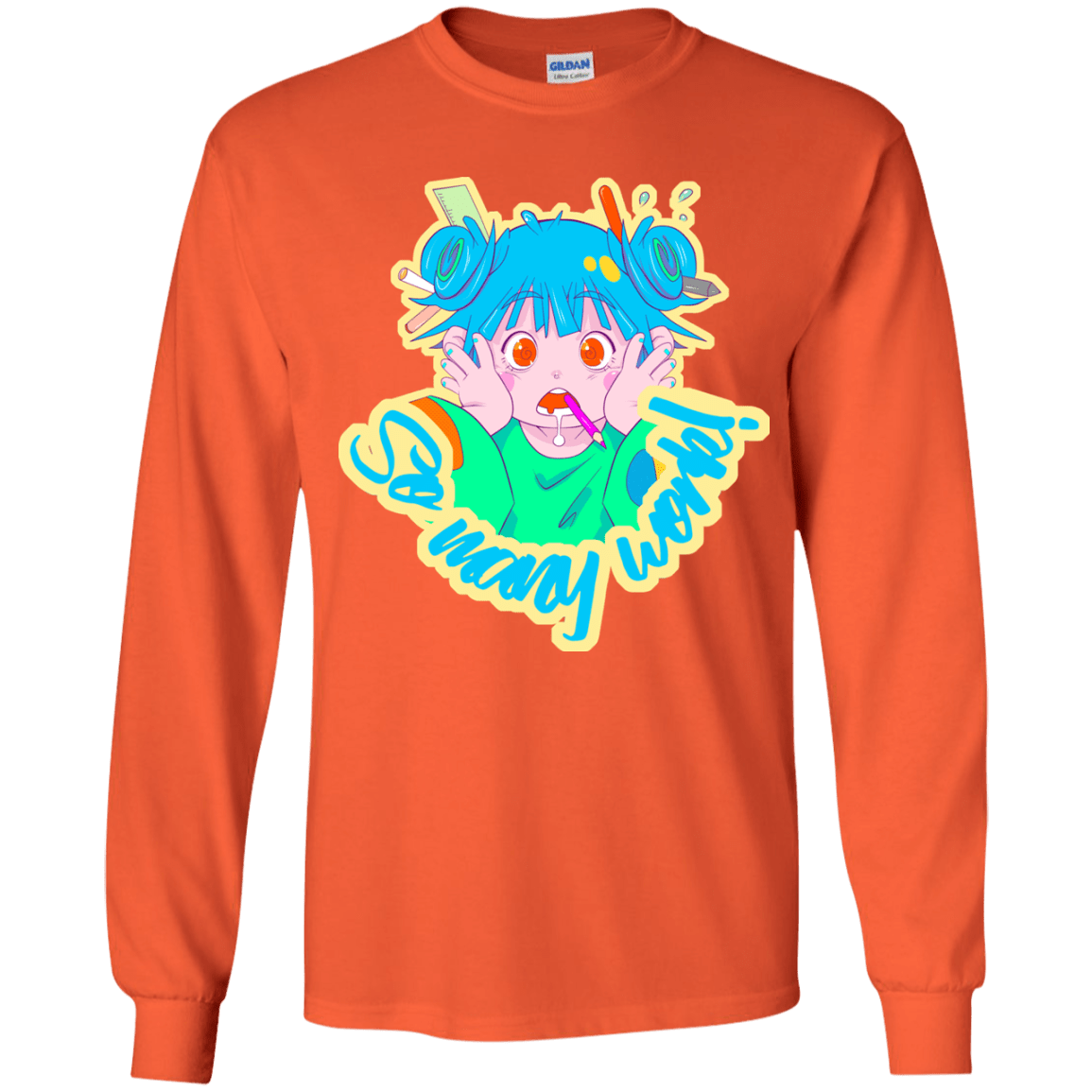 So many work! Youth Long Sleeve T-Shirt