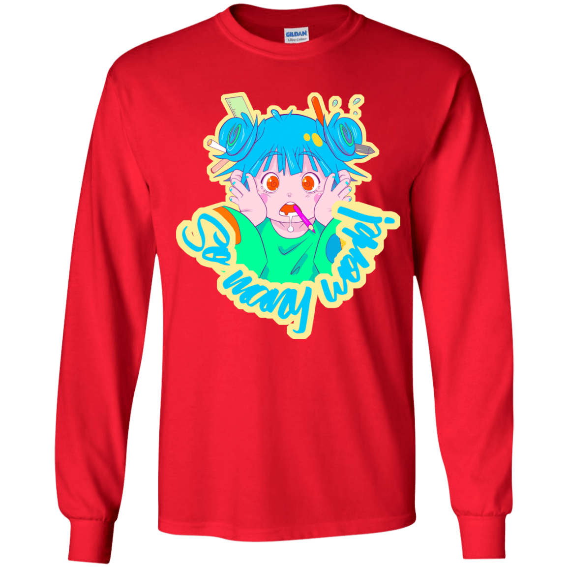 So many work! Youth Long Sleeve T-Shirt