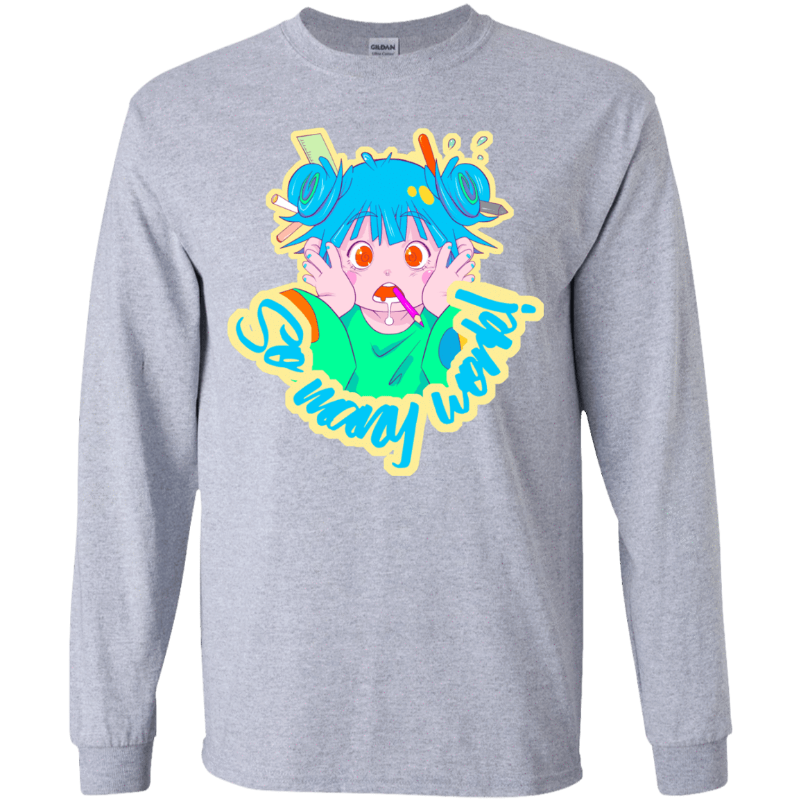 So many work! Youth Long Sleeve T-Shirt