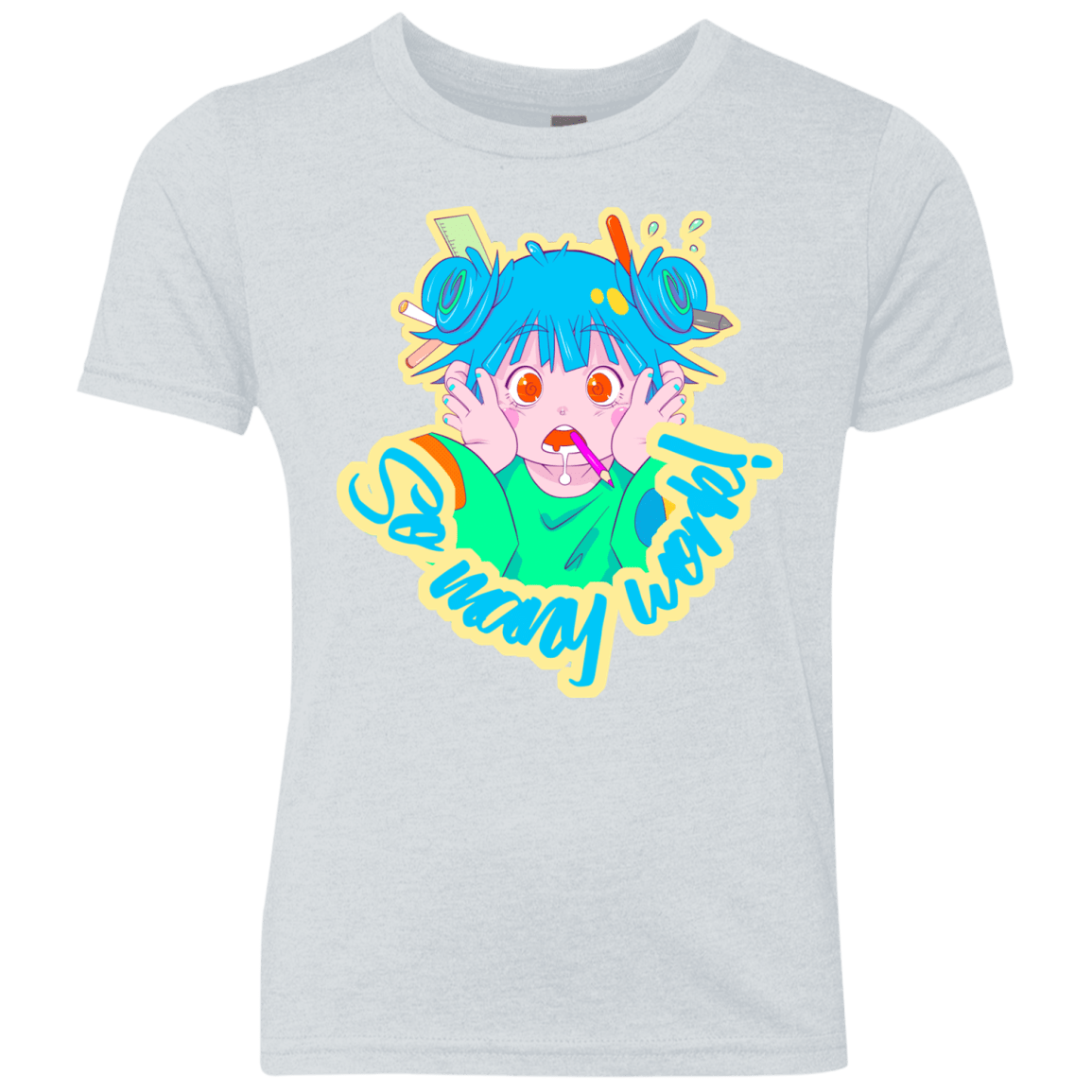 So many work! Youth Triblend T-Shirt
