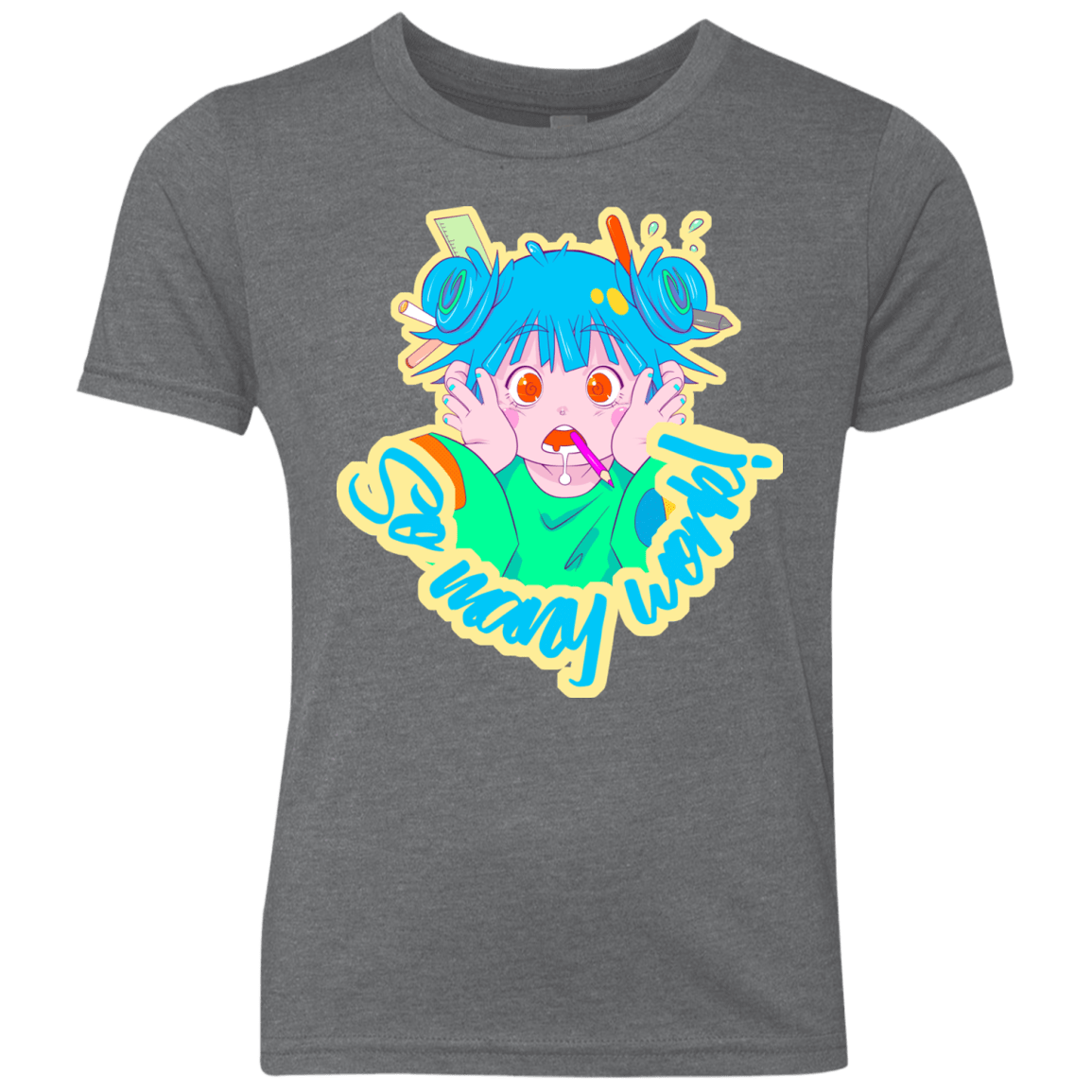 So many work! Youth Triblend T-Shirt