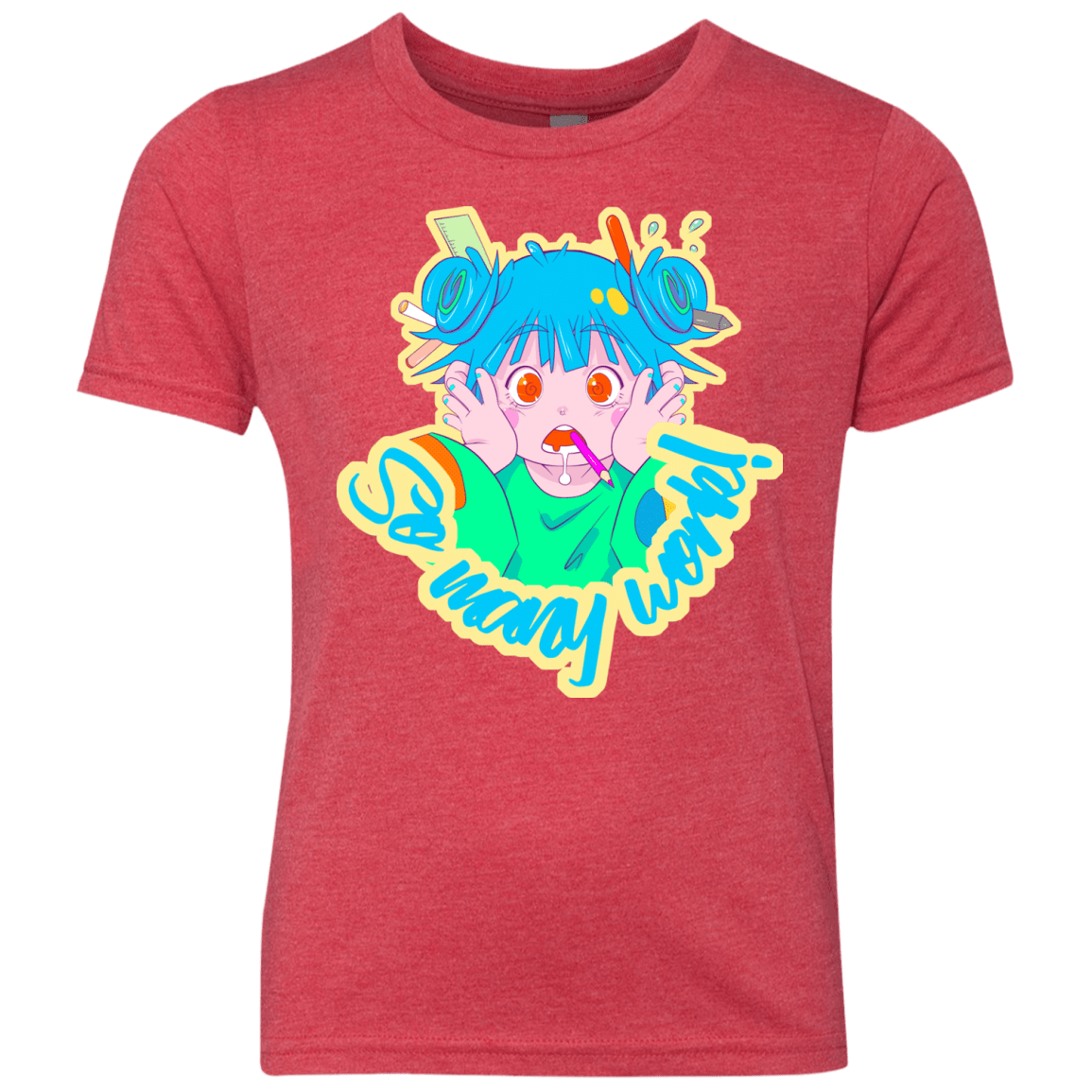 So many work! Youth Triblend T-Shirt