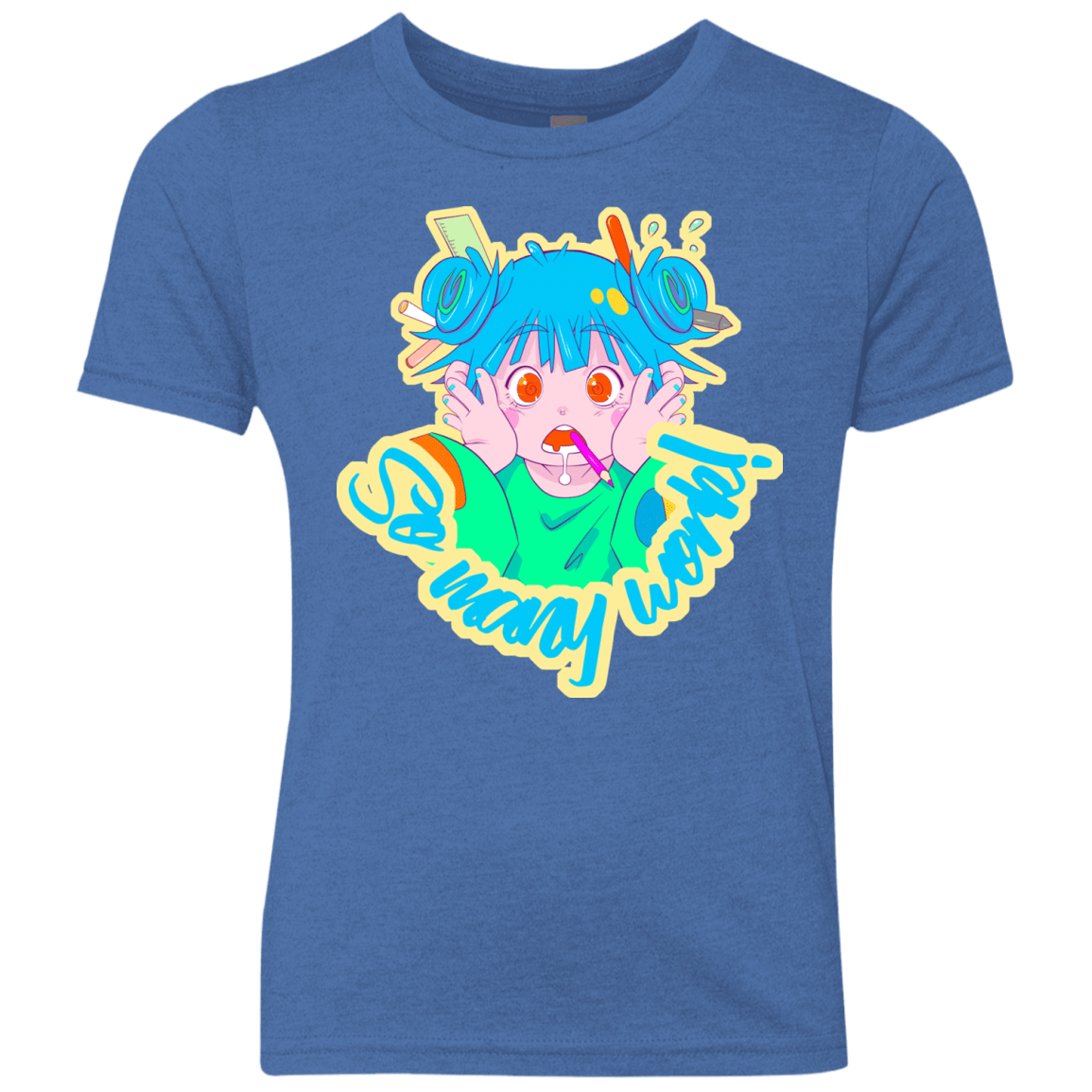 So many work! Youth Triblend T-Shirt