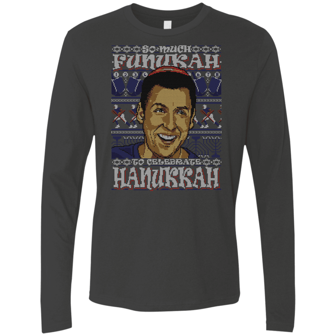 T-Shirts Heavy Metal / Small SO MUCH FUNUKAH Men's Premium Long Sleeve