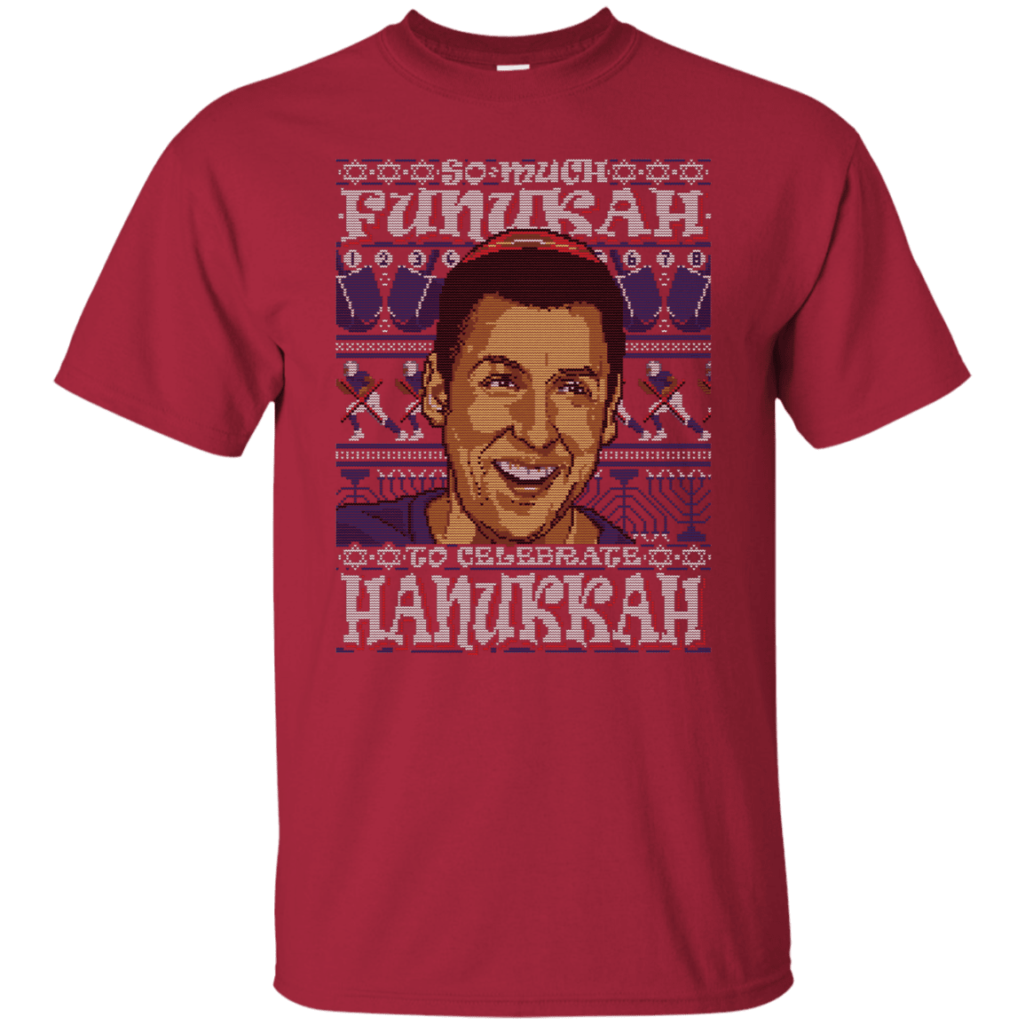 T-Shirts Cardinal / Small SO MUCH FUNUKAH T-Shirt