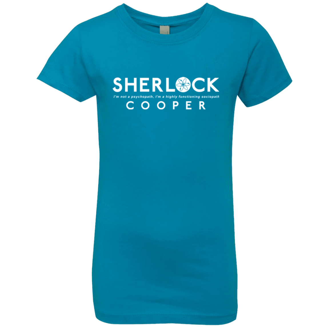 T-Shirts Turquoise / YXS Sociopaths Girls Premium T-Shirt