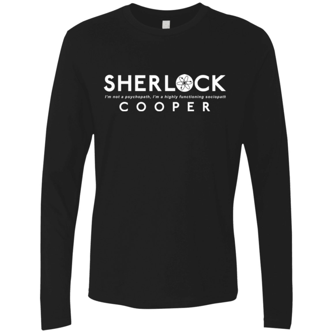 T-Shirts Black / Small Sociopaths Men's Premium Long Sleeve