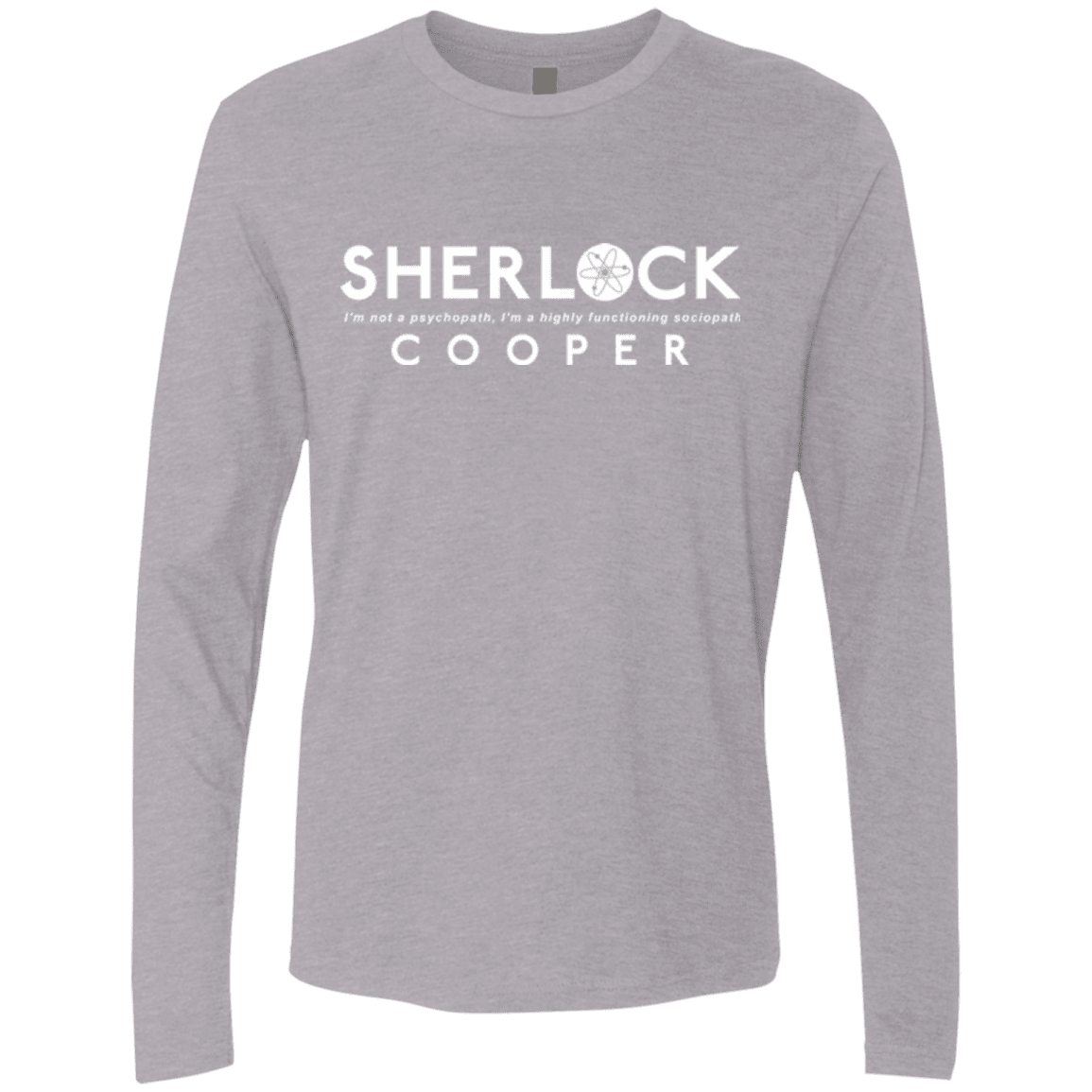 T-Shirts Heather Grey / Small Sociopaths Men's Premium Long Sleeve