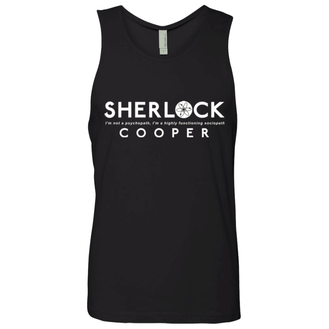 T-Shirts Black / Small Sociopaths Men's Premium Tank Top