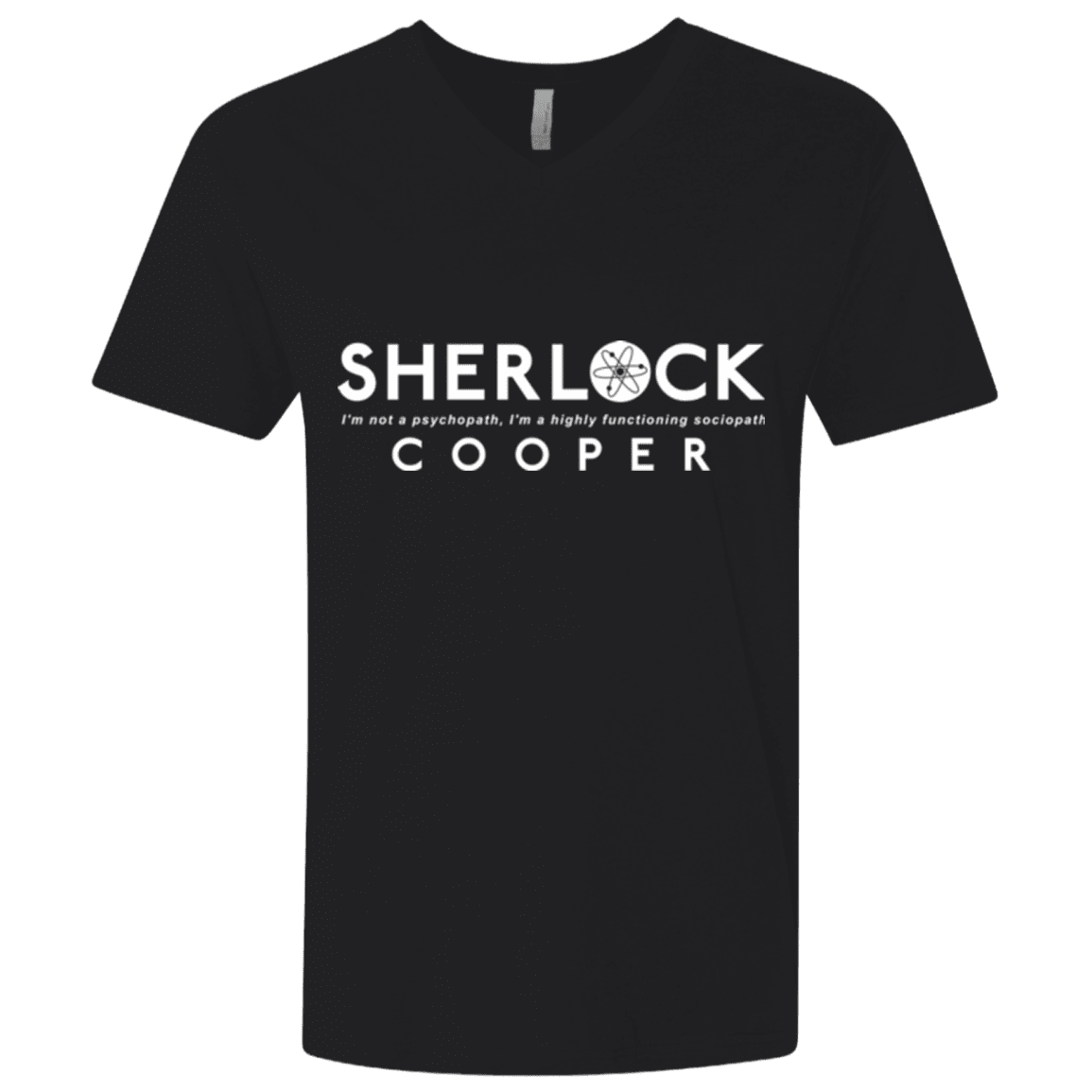 T-Shirts Black / X-Small Sociopaths Men's Premium V-Neck