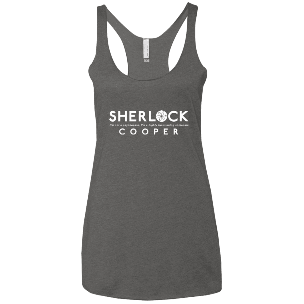 T-Shirts Premium Heather / X-Small Sociopaths Women's Triblend Racerback Tank