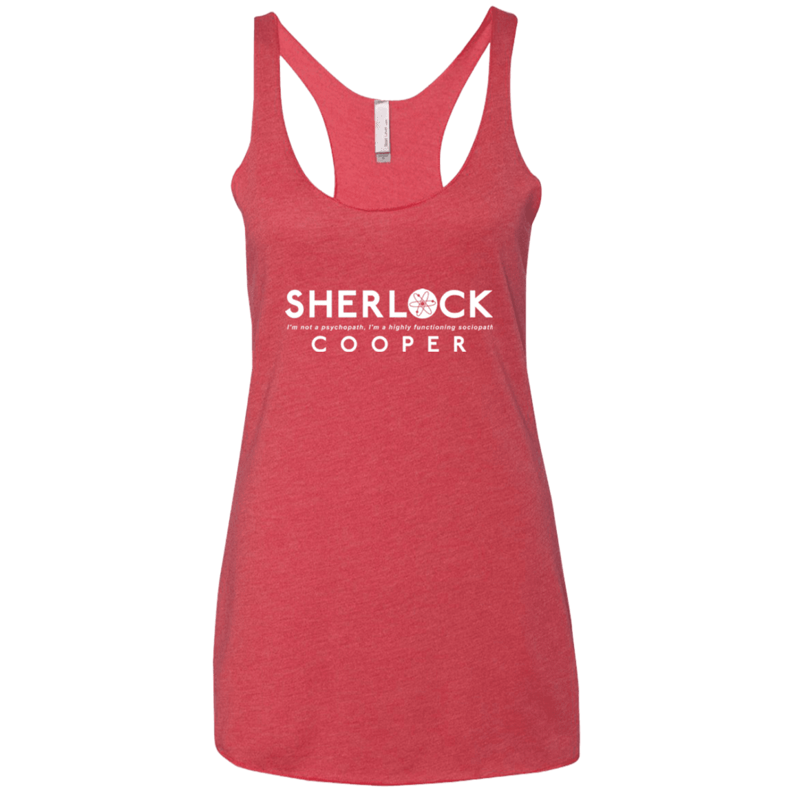 T-Shirts Vintage Red / X-Small Sociopaths Women's Triblend Racerback Tank