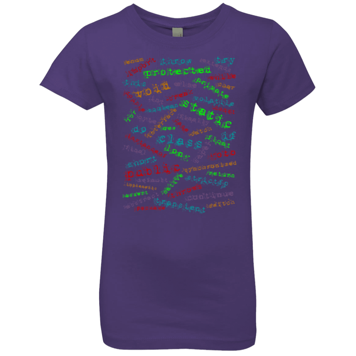 T-Shirts Purple Rush / YXS Software Artist Girls Premium T-Shirt