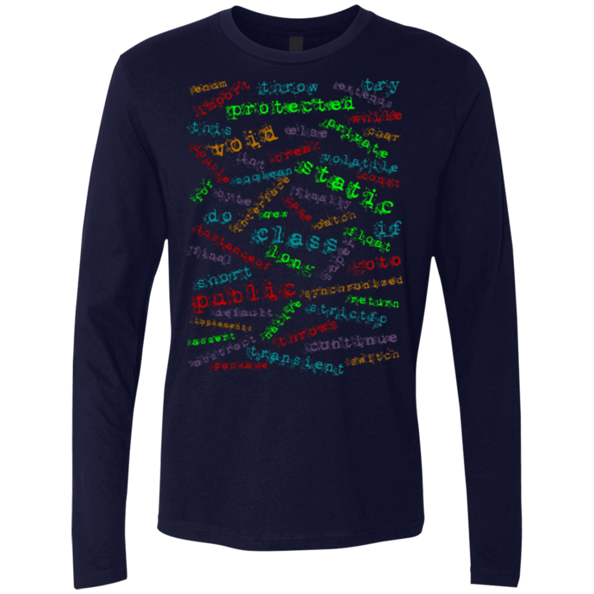 T-Shirts Midnight Navy / Small Software Artist Men's Premium Long Sleeve