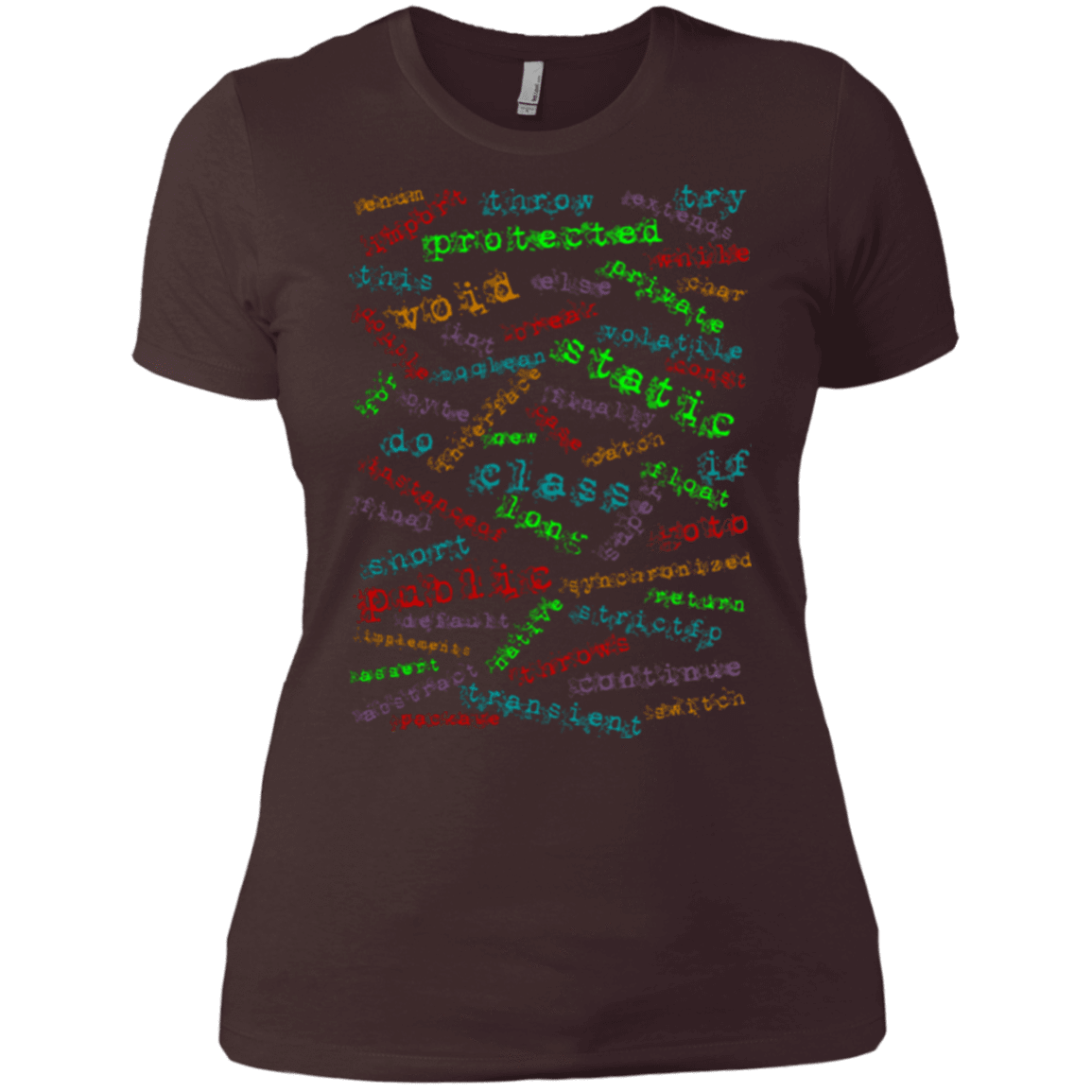 T-Shirts Dark Chocolate / X-Small Software Artist Women's Premium T-Shirt
