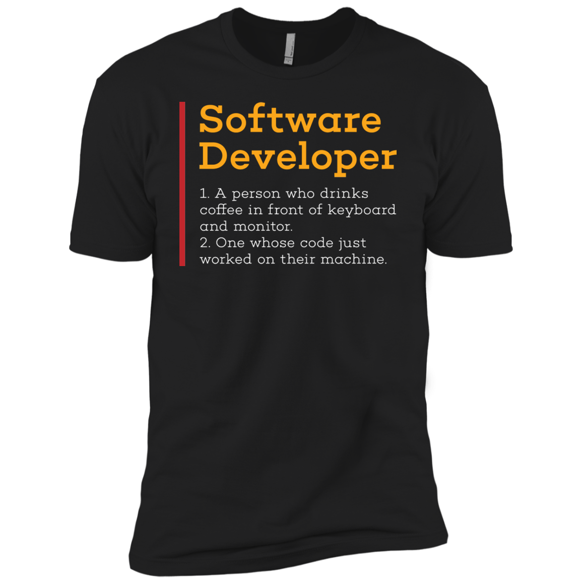 T-Shirts Black / YXS Software Developer Boys Premium T-Shirt
