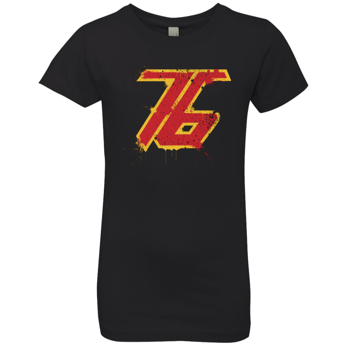 T-Shirts Black / YXS Soldier 76 Girls Premium T-Shirt