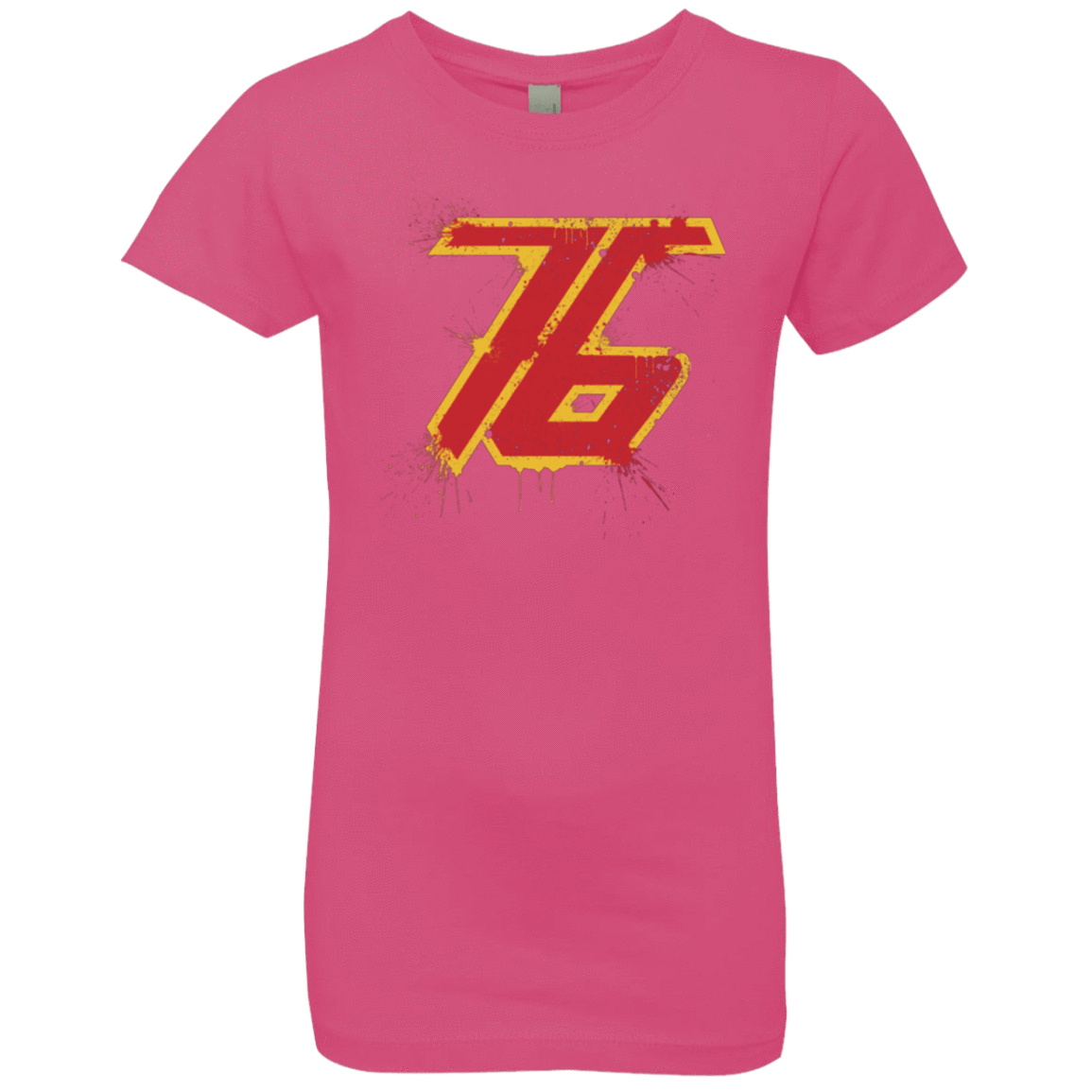 T-Shirts Hot Pink / YXS Soldier 76 Girls Premium T-Shirt