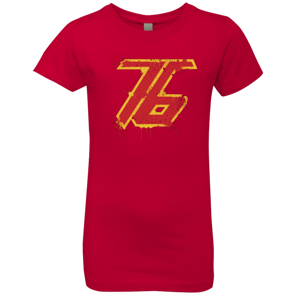 T-Shirts Red / YXS Soldier 76 Girls Premium T-Shirt
