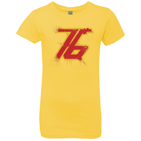 T-Shirts Vibrant Yellow / YXS Soldier 76 Girls Premium T-Shirt