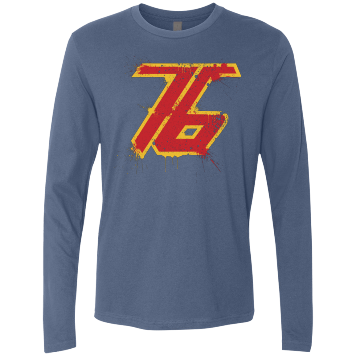 T-Shirts Indigo / Small Soldier 76 Men's Premium Long Sleeve