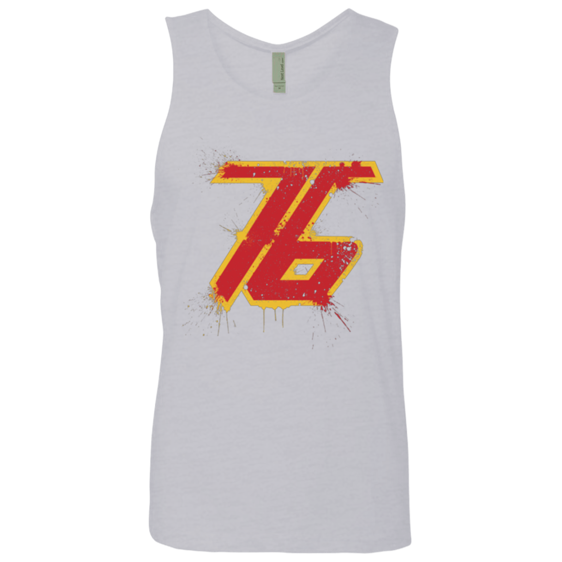 T-Shirts Heather Grey / Small Soldier 76 Men's Premium Tank Top