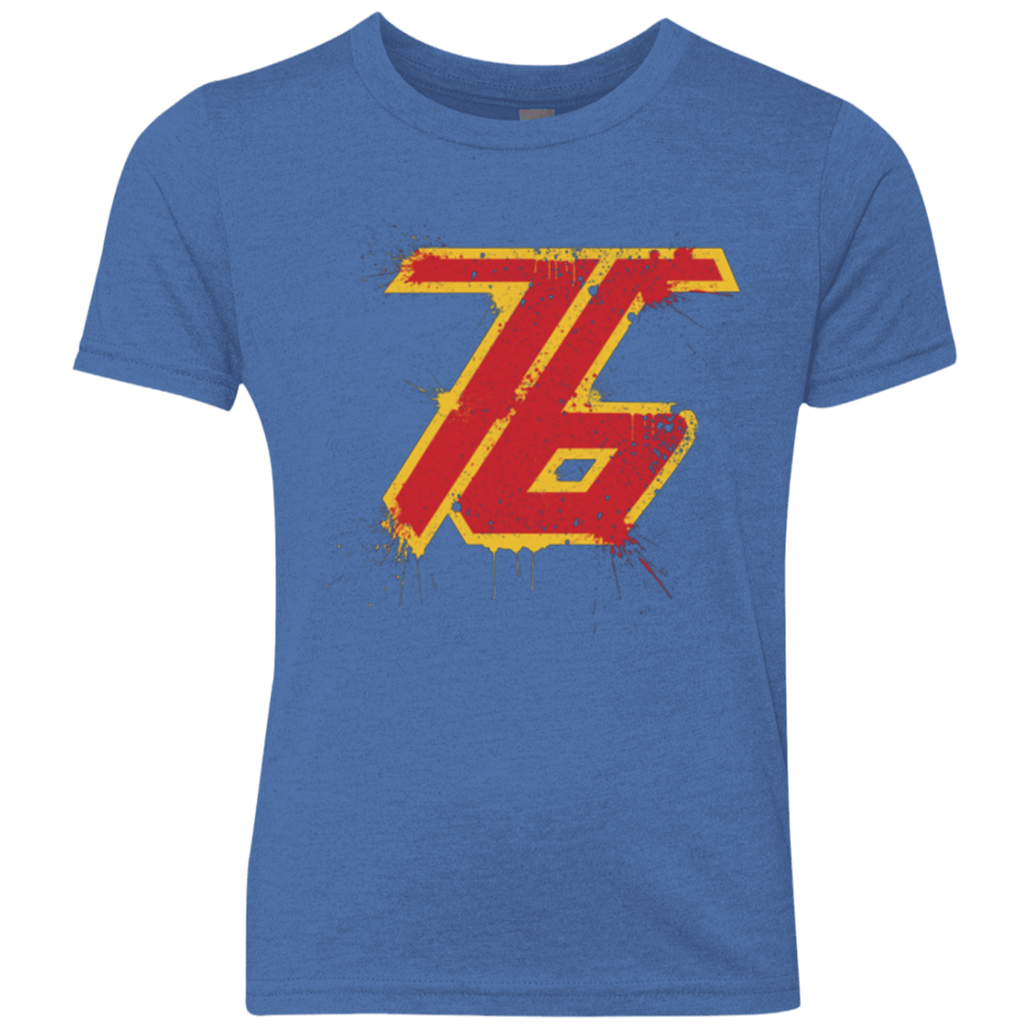 T-Shirts Vintage Royal / YXS Soldier 76 Youth Triblend T-Shirt