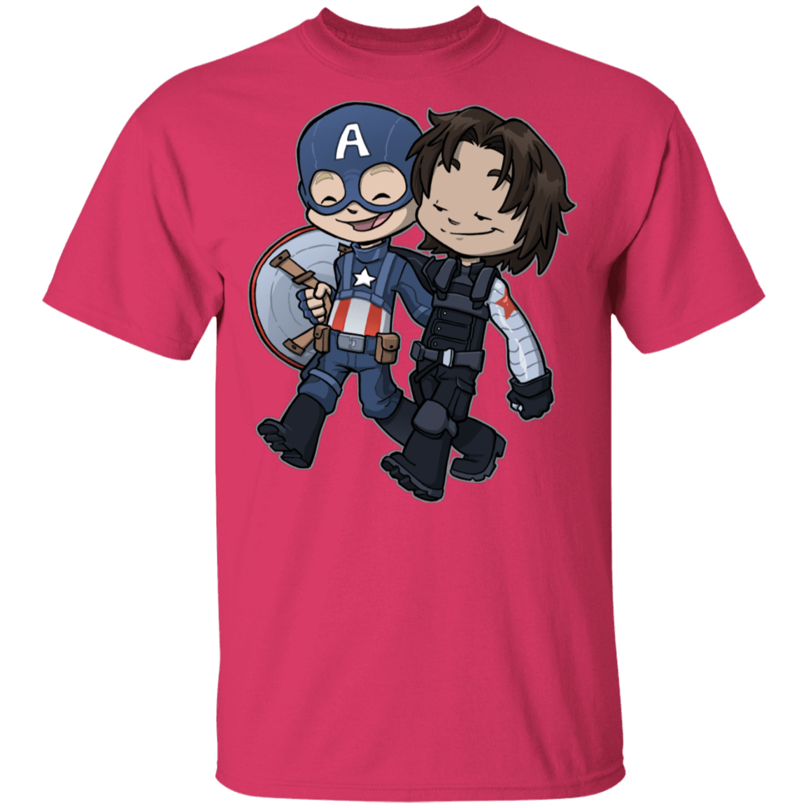 T-Shirts Heliconia / S Soldier Besties T-Shirt